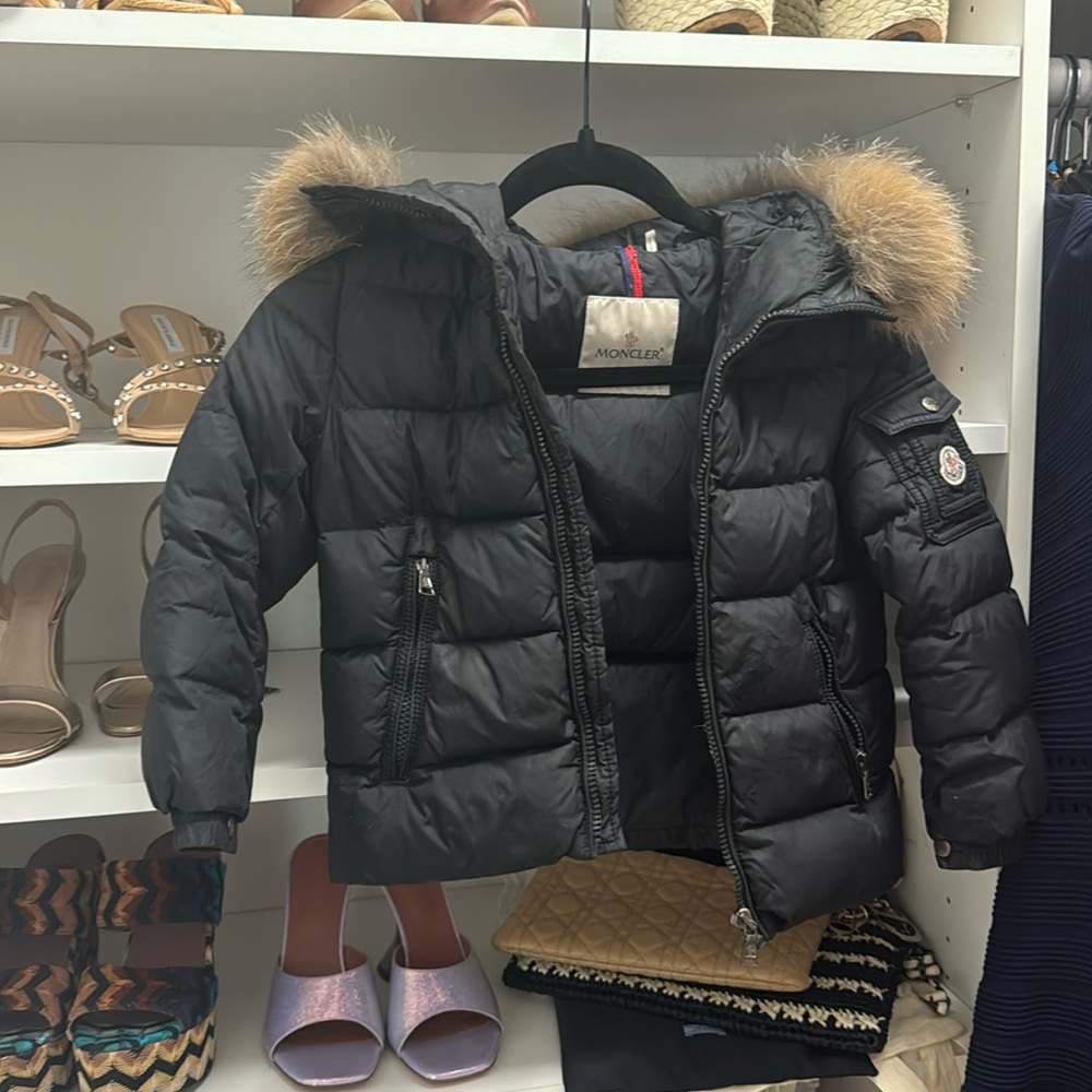 Moncler fur coat